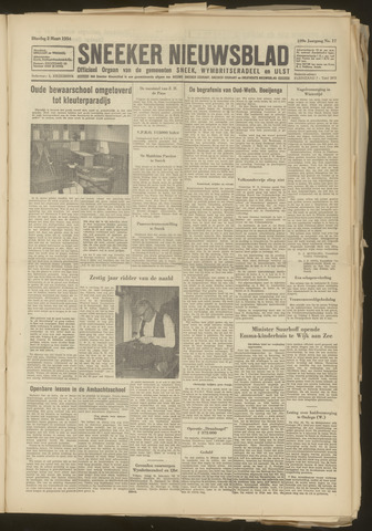Sneeker Nieuwsblad nl 1954-03-02