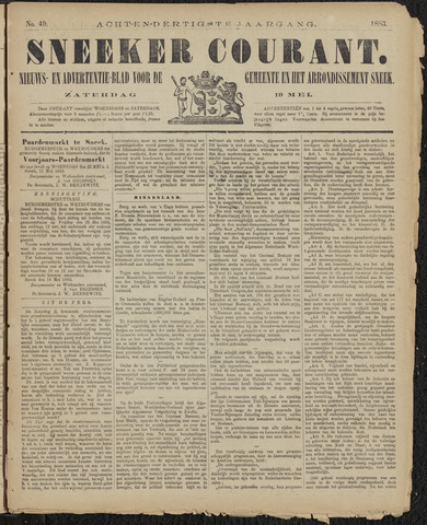 Sneeker Nieuwsblad nl 1883-05-19