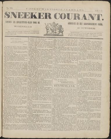Sneeker Nieuwsblad nl 1870-10-19