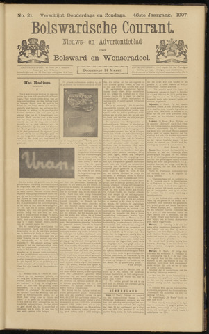 Bolswards Nieuwsblad nl 1907-03-14