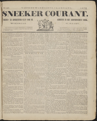 Sneeker Nieuwsblad nl 1870-03-30