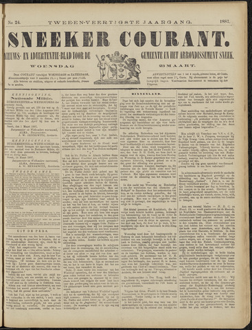 Sneeker Nieuwsblad nl 1887-03-23