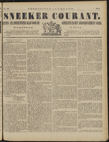 Sneeker Nieuwsblad nl 1885-06-17
