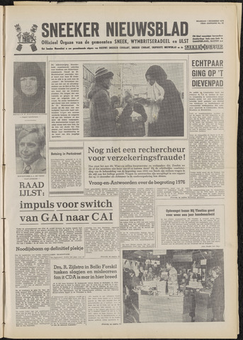 Sneeker Nieuwsblad nl 1975-12-01