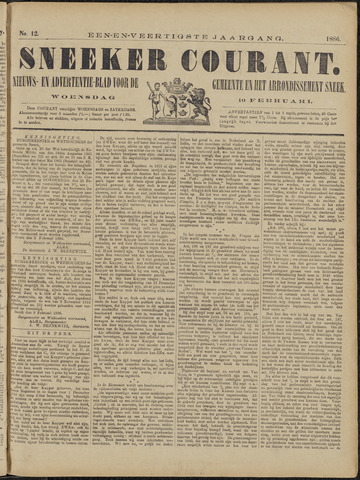 Sneeker Nieuwsblad nl 1886-02-10