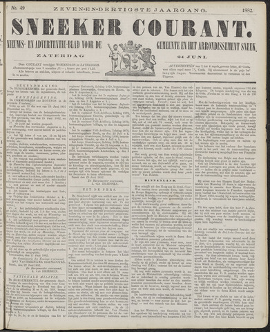 Sneeker Nieuwsblad nl 1882-06-24