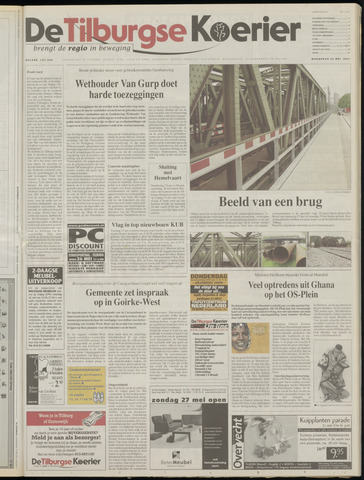 Weekblad De Tilburgse Koerier 2001-05-23