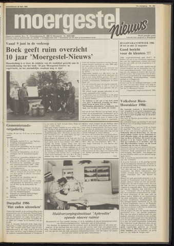 Weekblad Moergestels Nieuws 1986-05-28