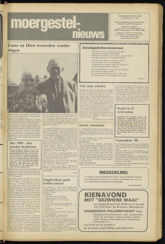 Weekblad Moergestels Nieuws 1980-04-23