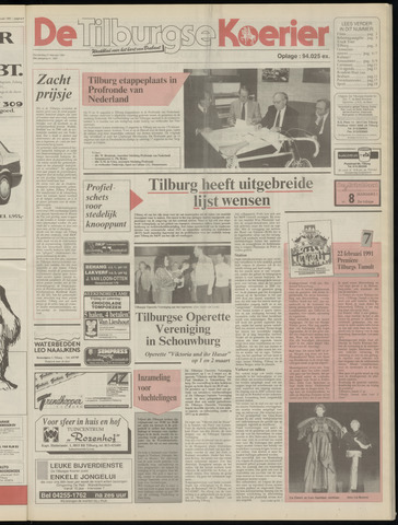 Weekblad De Tilburgse Koerier 1991-02-21