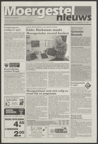 Weekblad Moergestels Nieuws 2007-04-11