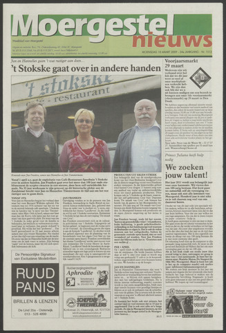 Weekblad Moergestels Nieuws 2009-03-18