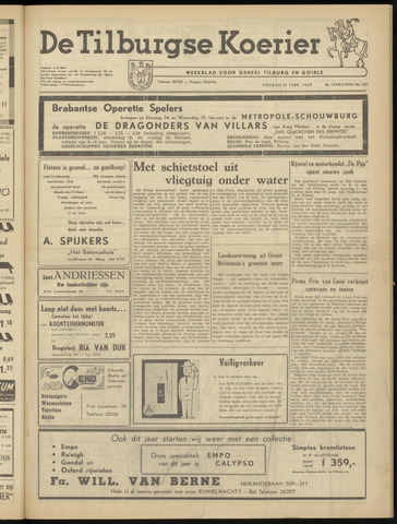 Weekblad De Tilburgse Koerier 1959-02-21
