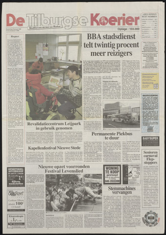Weekblad De Tilburgse Koerier 1998-01-29