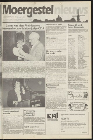 Weekblad Moergestels Nieuws 1991-04-17