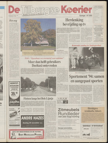 Weekblad De Tilburgse Koerier 1994-10-20