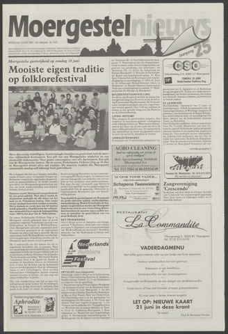 Weekblad Moergestels Nieuws 2000-06-14