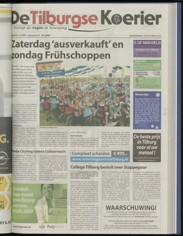 Weekblad De Tilburgse Koerier 2012-10-25