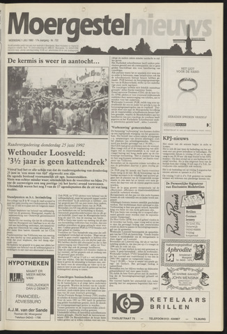 Weekblad Moergestels Nieuws 1992-07-01