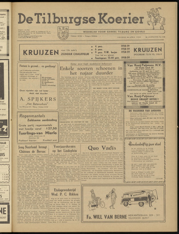 Weekblad De Tilburgse Koerier 1959-04-24