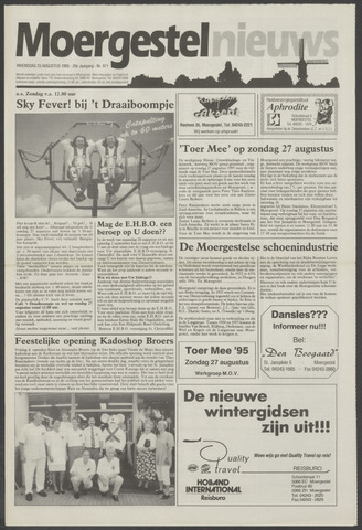 Weekblad Moergestels Nieuws 1995-08-23