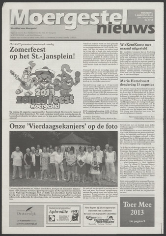 Weekblad Moergestels Nieuws 2013-08-07