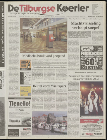 Weekblad De Tilburgse Koerier 2001-11-22