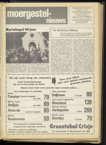 Weekblad Moergestels Nieuws 1979-08-08