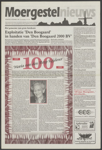 Weekblad Moergestels Nieuws 1999-11-24