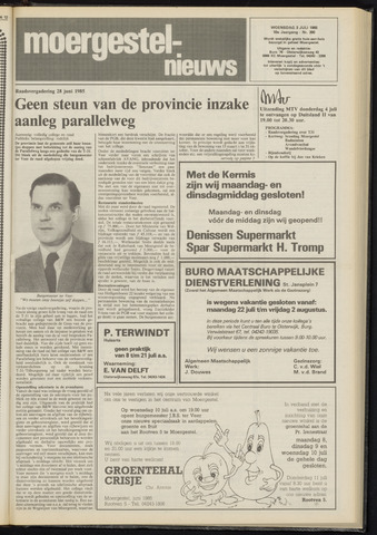 Weekblad Moergestels Nieuws 1985-07-03