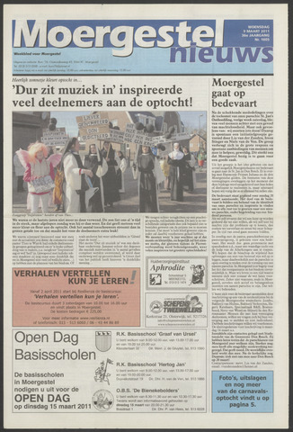 Weekblad Moergestels Nieuws 2011-03-09