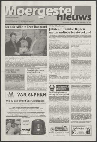 Weekblad Moergestels Nieuws 2009-04-08