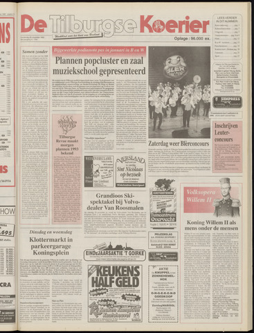 Weekblad De Tilburgse Koerier 1992-11-26