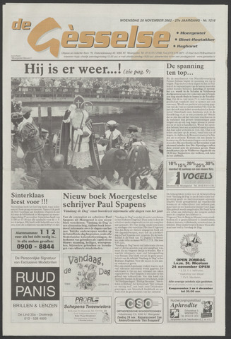 Weekblad Moergestels Nieuws 2002-11-20