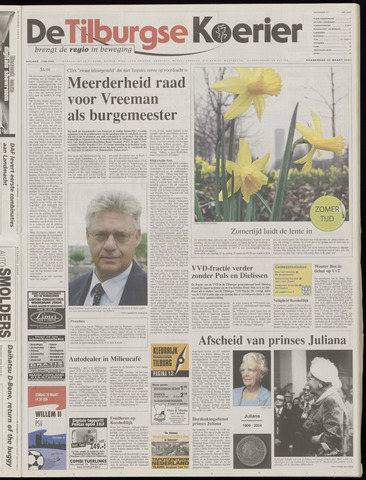 Weekblad De Tilburgse Koerier 2004-03-25
