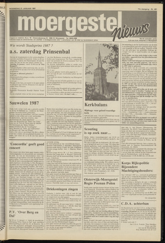 Weekblad Moergestels Nieuws 1987-01-21
