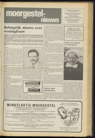 Weekblad Moergestels Nieuws 1981-11-04