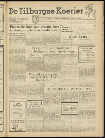 Weekblad De Tilburgse Koerier 1960-02-19