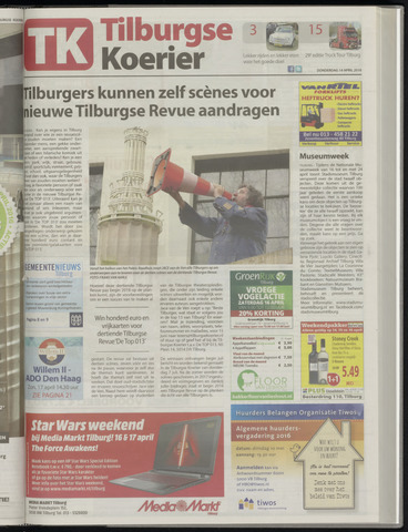 Weekblad De Tilburgse Koerier 2016-04-14