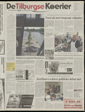 Weekblad De Tilburgse Koerier 2001-09-13
