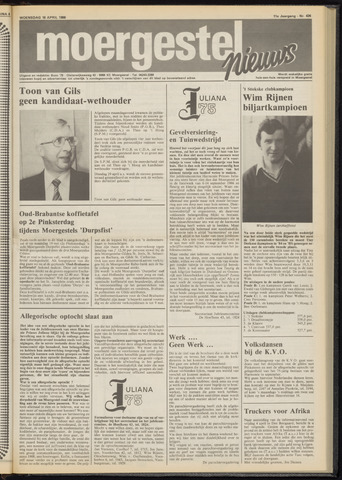 Weekblad Moergestels Nieuws 1986-04-16
