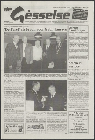 Weekblad Moergestels Nieuws 2004-07-14
