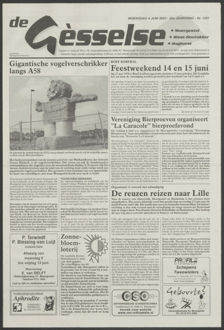 Weekblad Moergestels Nieuws 2003-06-04