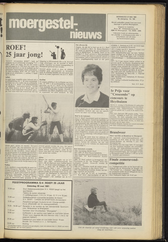 Weekblad Moergestels Nieuws 1981-05-27