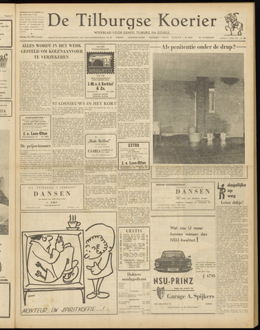 Weekblad De Tilburgse Koerier 1963-02-01