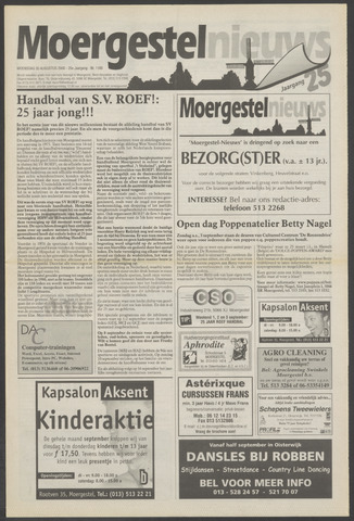 Weekblad Moergestels Nieuws 2000-08-30
