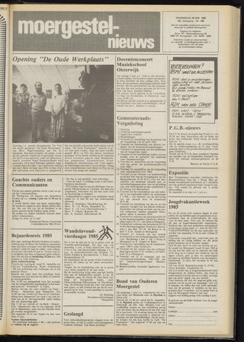 Weekblad Moergestels Nieuws 1985-05-29