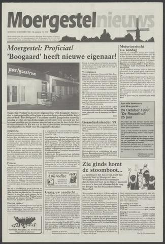 Weekblad Moergestels Nieuws 1998-11-18