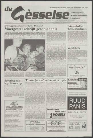 Weekblad Moergestels Nieuws 2002-10-30