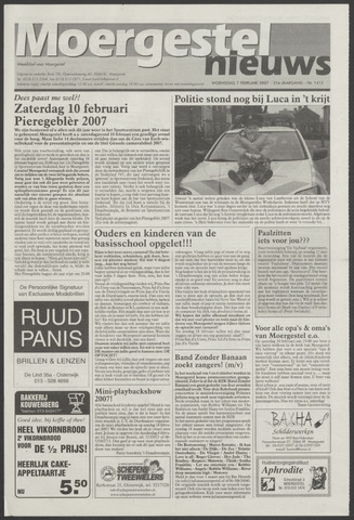 Weekblad Moergestels Nieuws 2007-02-07